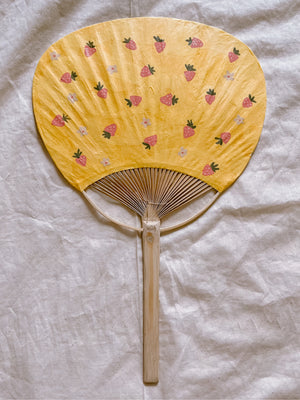 Open image in slideshow, Paper Mache Paddle Fan
